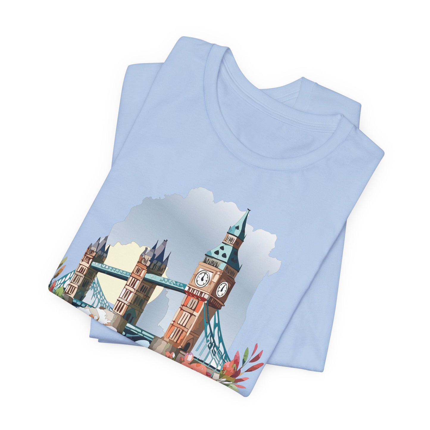 London Shirt, Travel T-Shirt, Tourist Shirts, Tee Shirt with Travel Prints 5