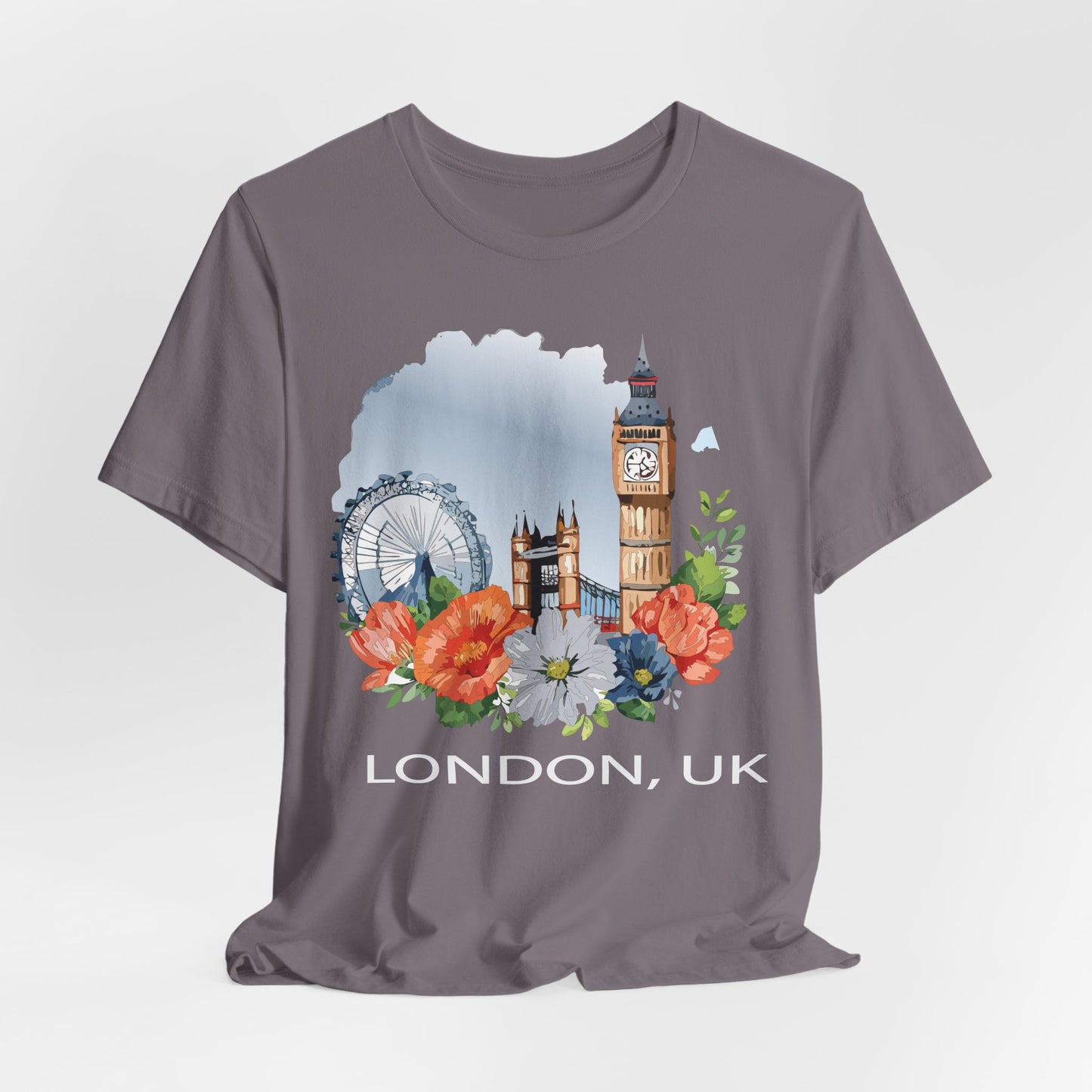 London Shirt, Travel T-Shirt, Tourist Shirts, Tee Shirt with Travel Prints 4