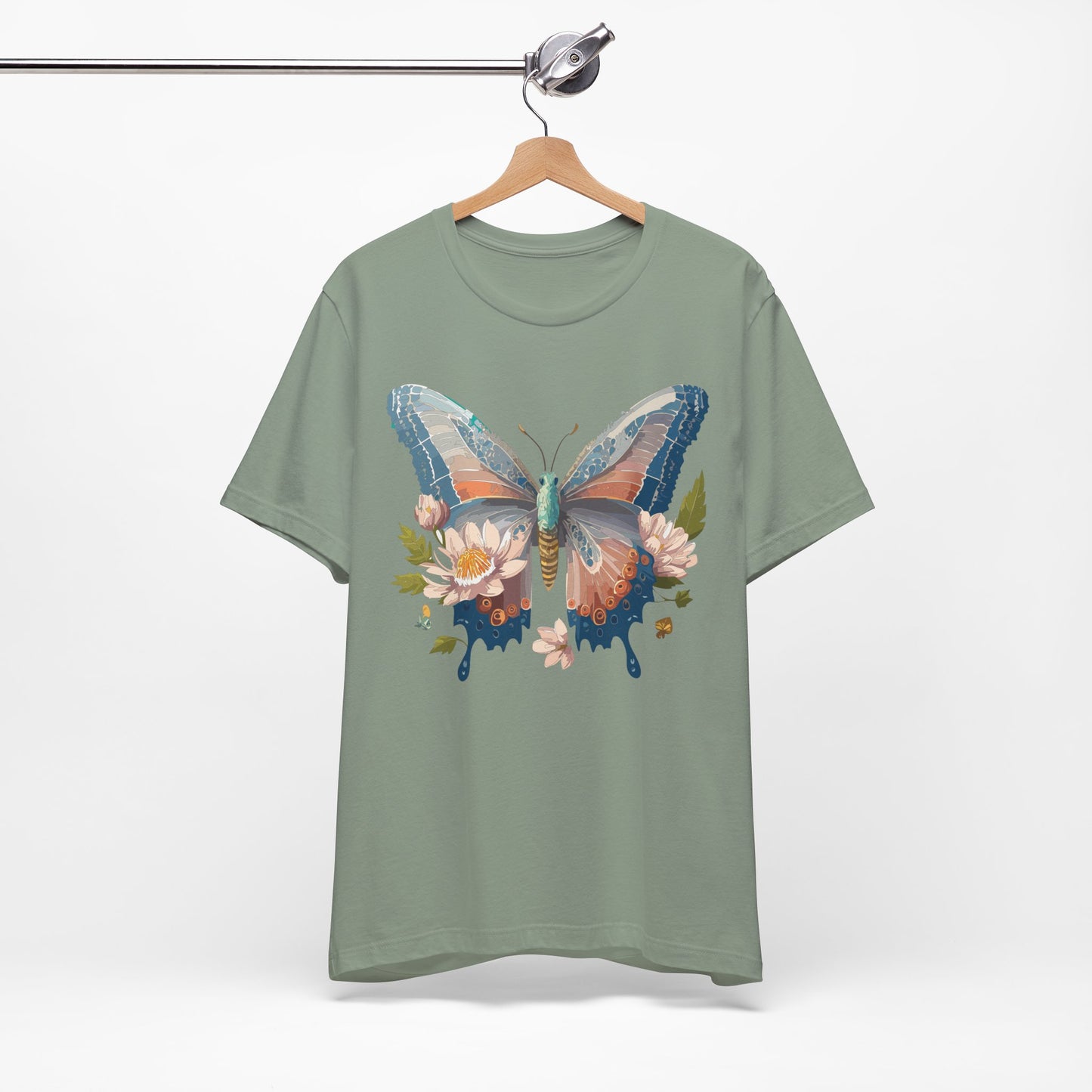 Butterfly Tee Shirt, Shirt with Butterfly