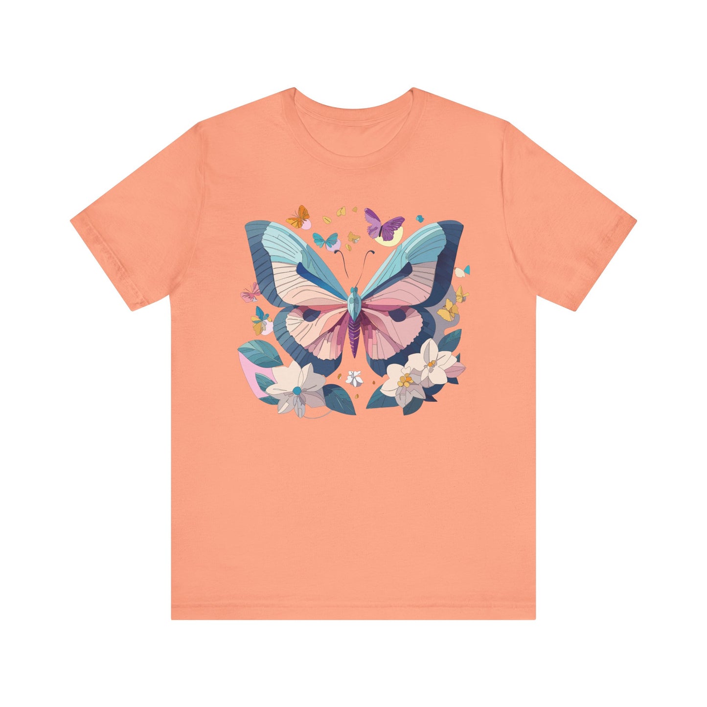 Butterfly Tee Shirt, Shirt with Butterfly