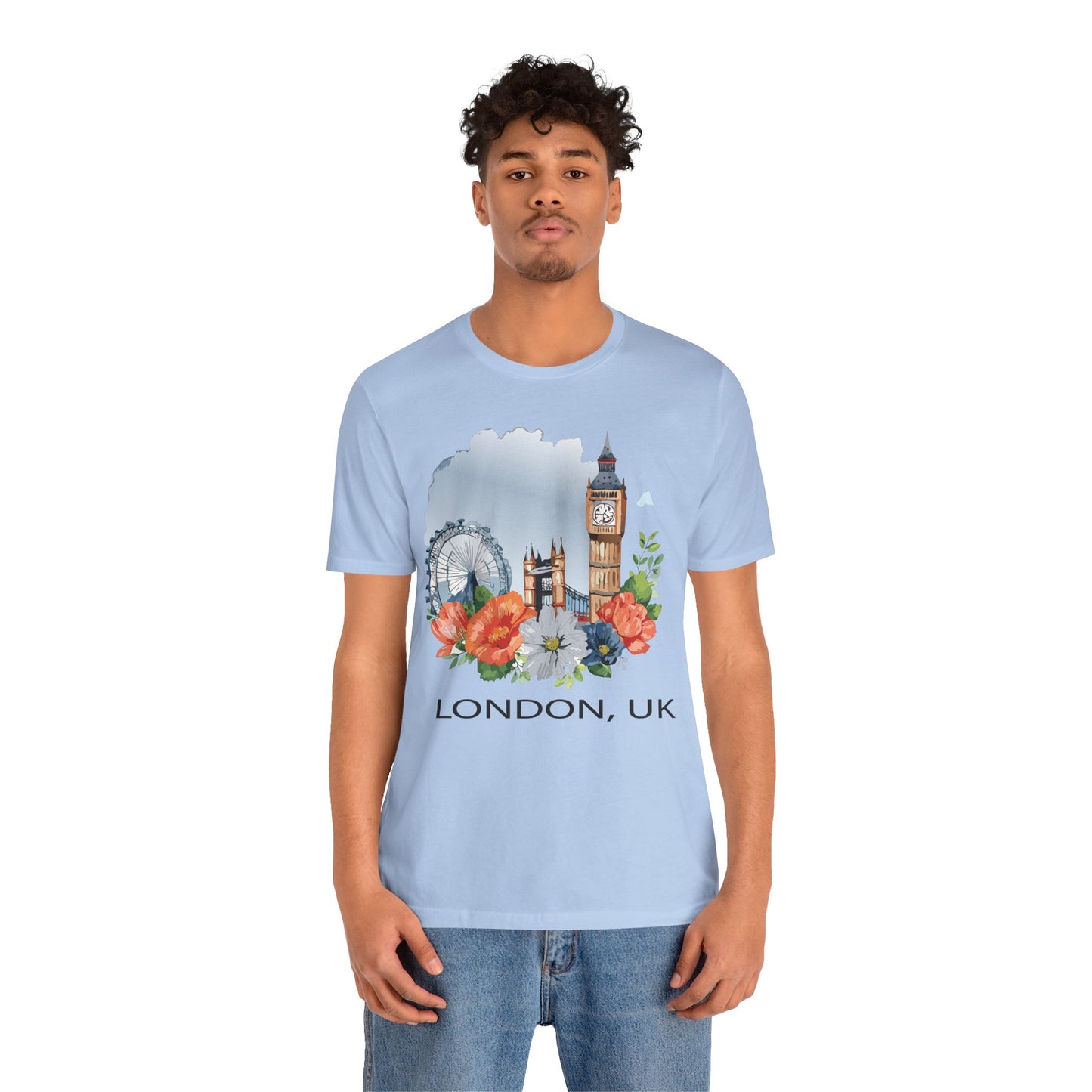 London Shirt, Travel T-Shirt, Tourist Shirts, Tee Shirt with Travel Prints 4