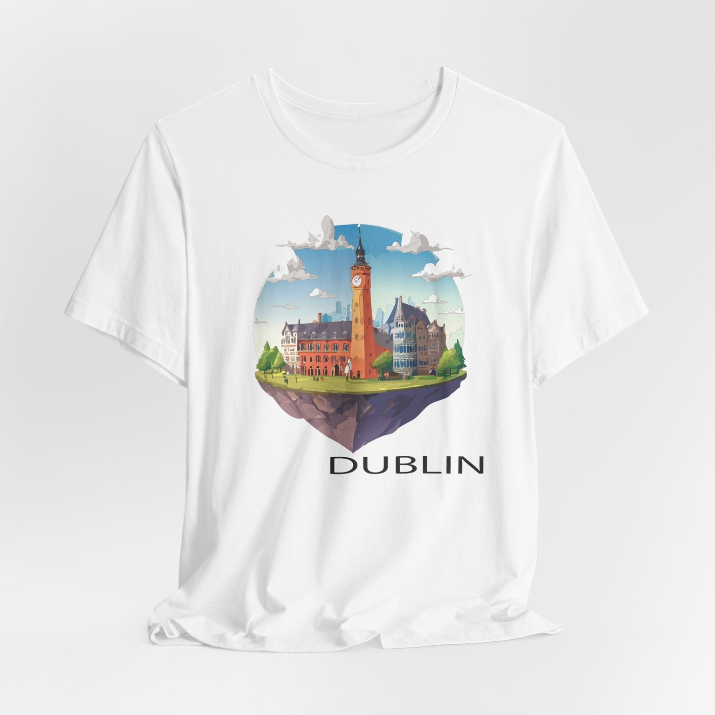 Dublin Shirt, Travel T-Shirt, Tourist Shirts, Tee Shirt with Travel Prints 2