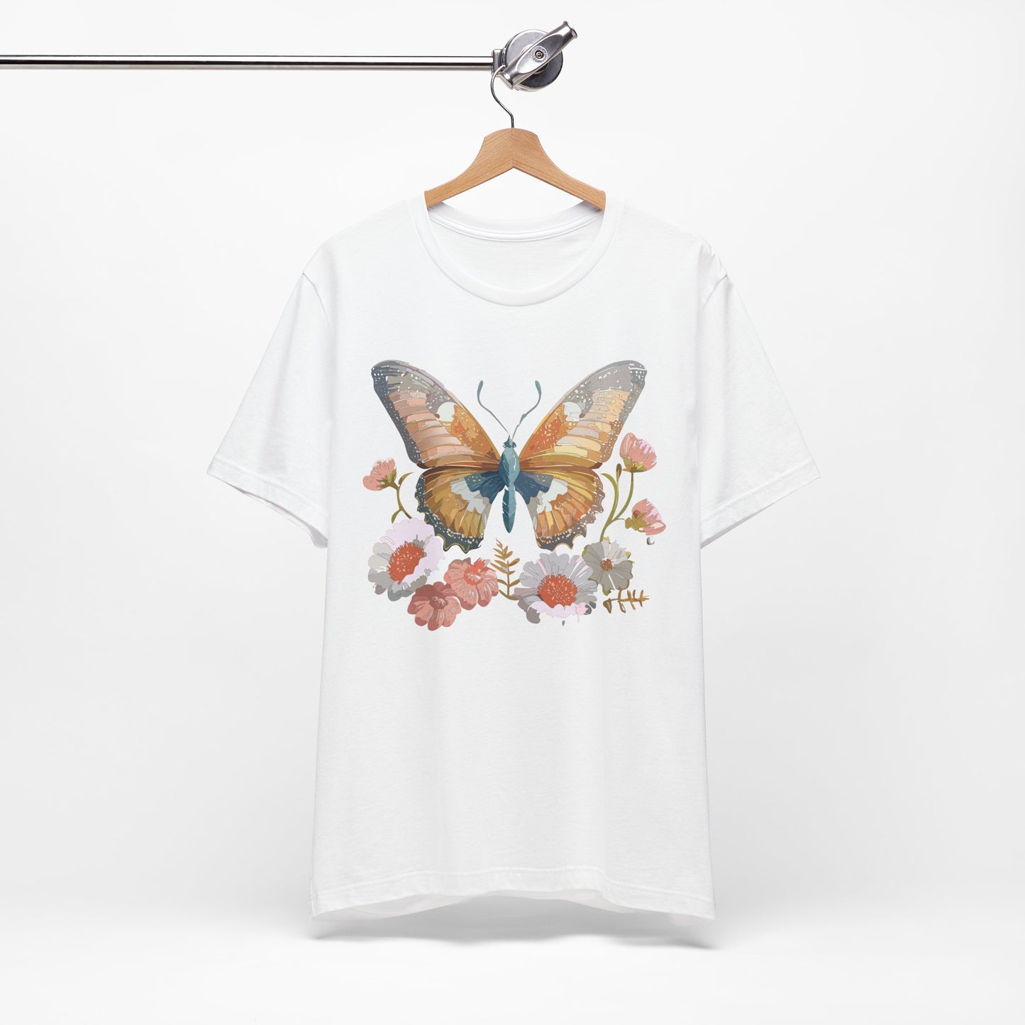 Butterfly Tee Shirt, Shirt with Butterfly