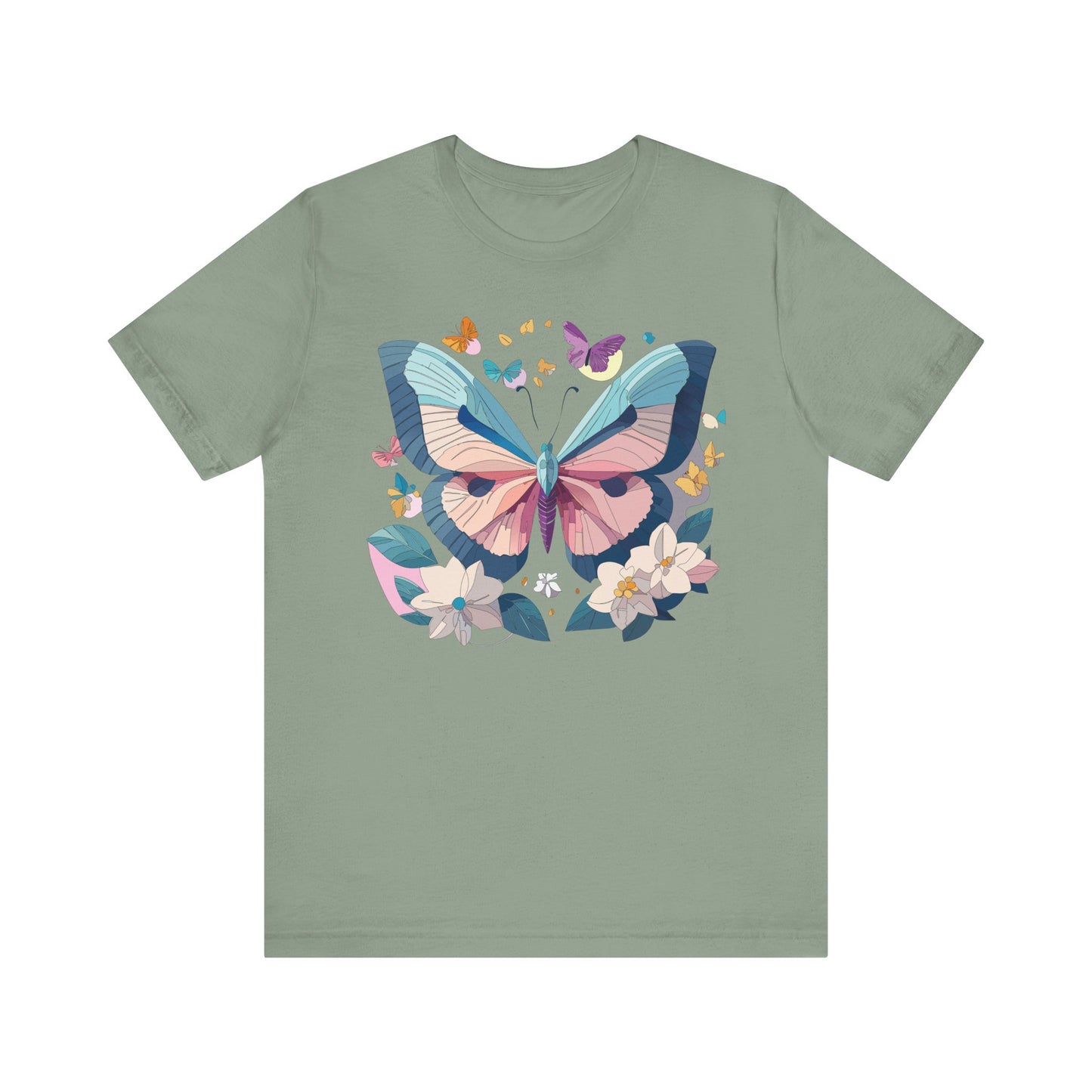 Butterfly Tee Shirt, Shirt with Butterfly