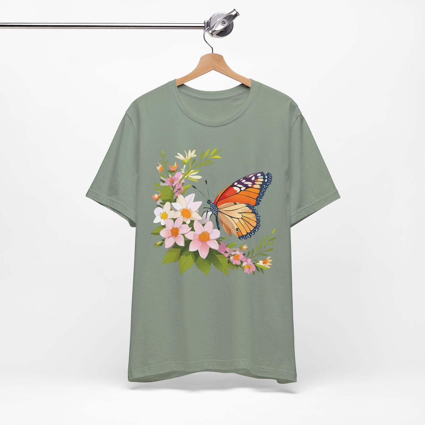 Butterfly Tee Shirt, Shirt with Butterfly