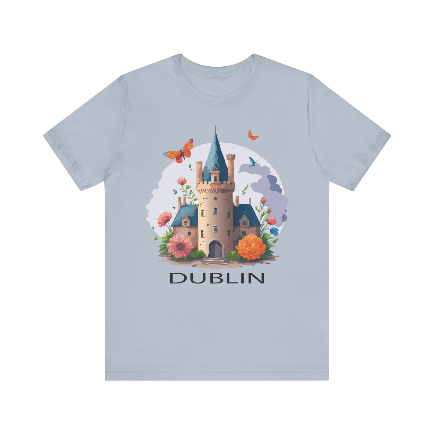 Dublin Shirt, Travel T-Shirt, Tourist Shirts, Tee Shirt with Travel Prints 5