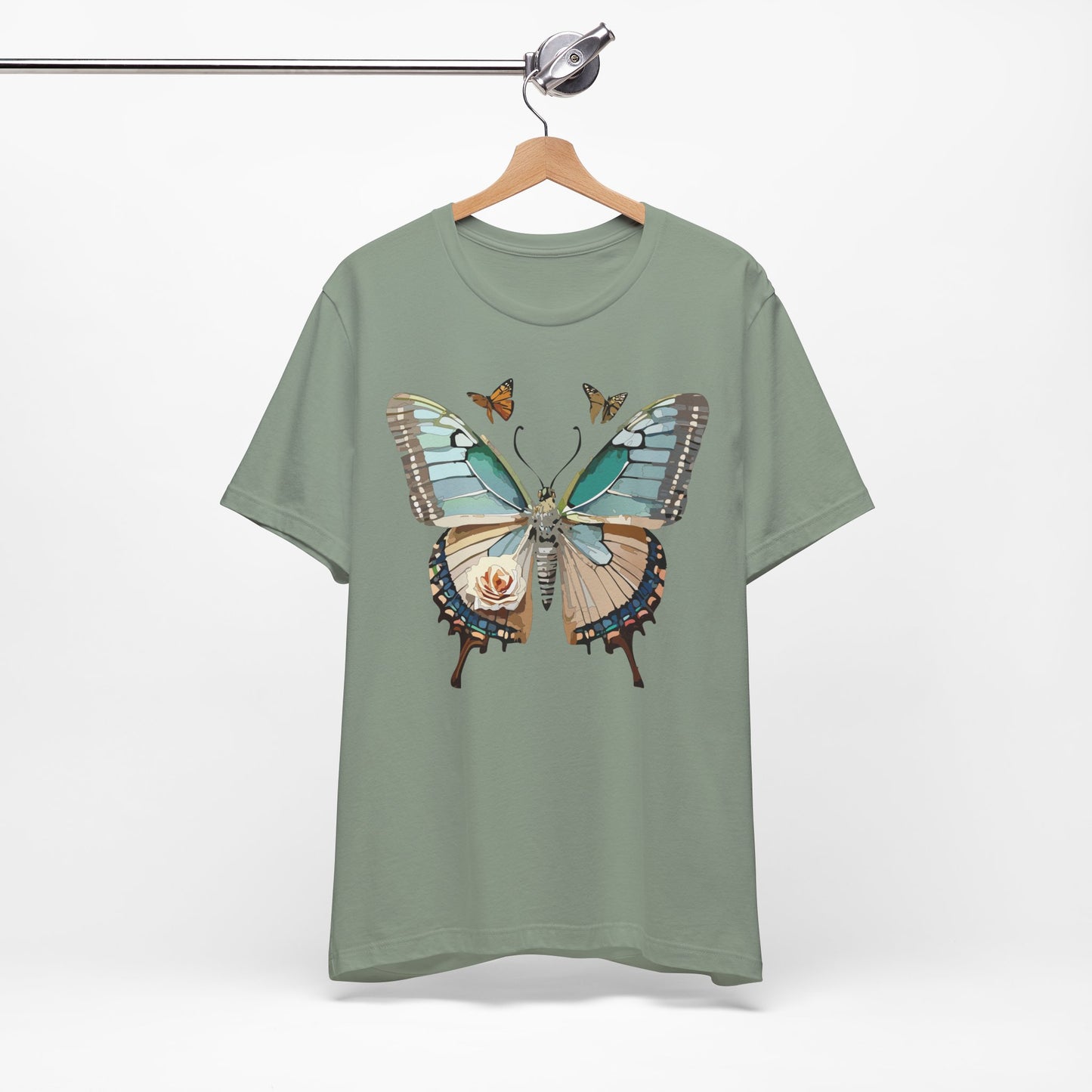 Butterfly Tee Shirt, Shirt with Butterfly