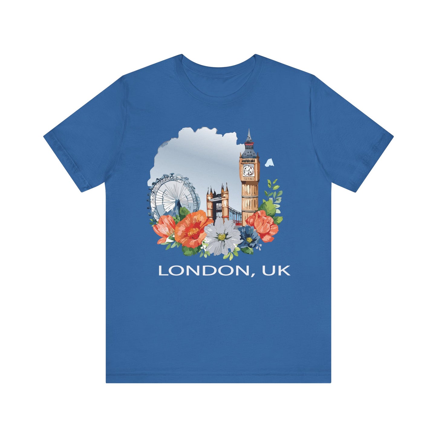 London Shirt, Travel T-Shirt, Tourist Shirts, Tee Shirt with Travel Prints 4