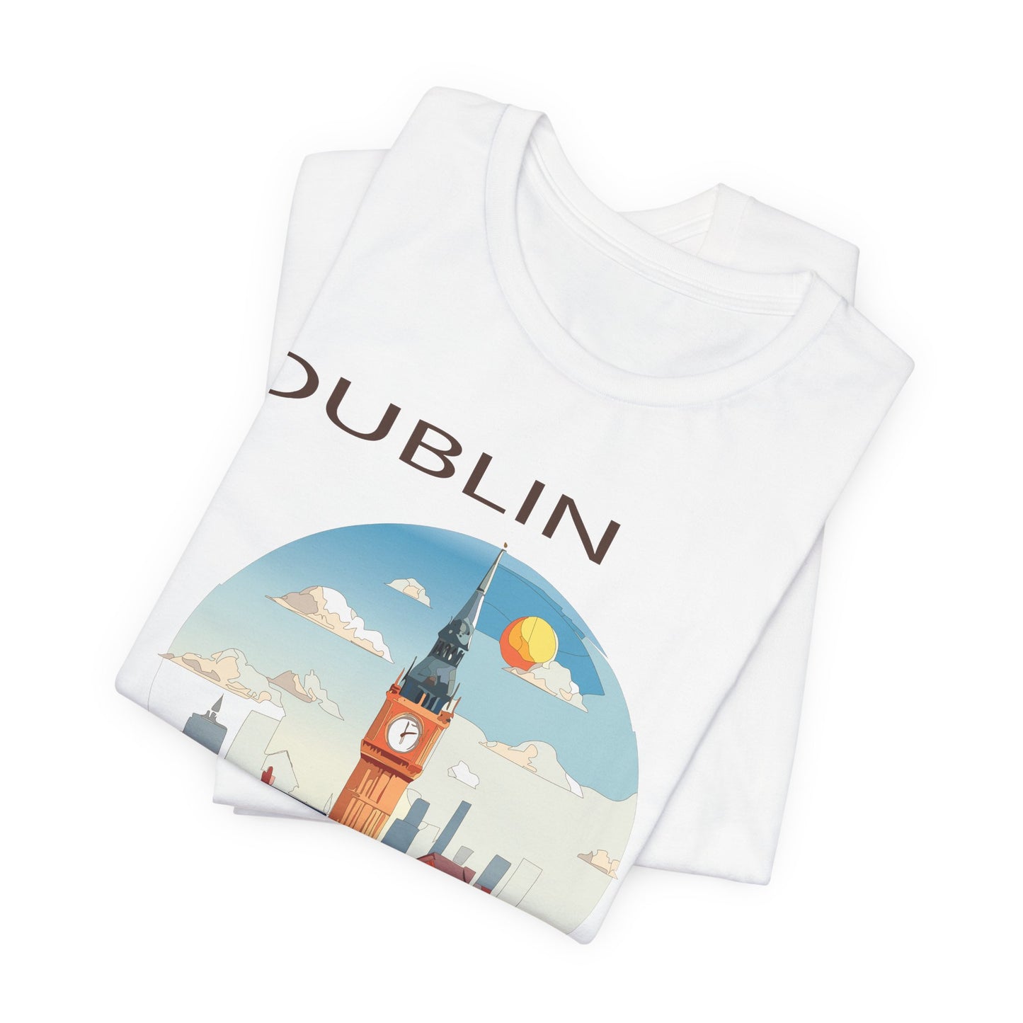 Dublin Shirt, Travel T-Shirt, Tourist Shirts, Tee Shirt with Travel Prints 1