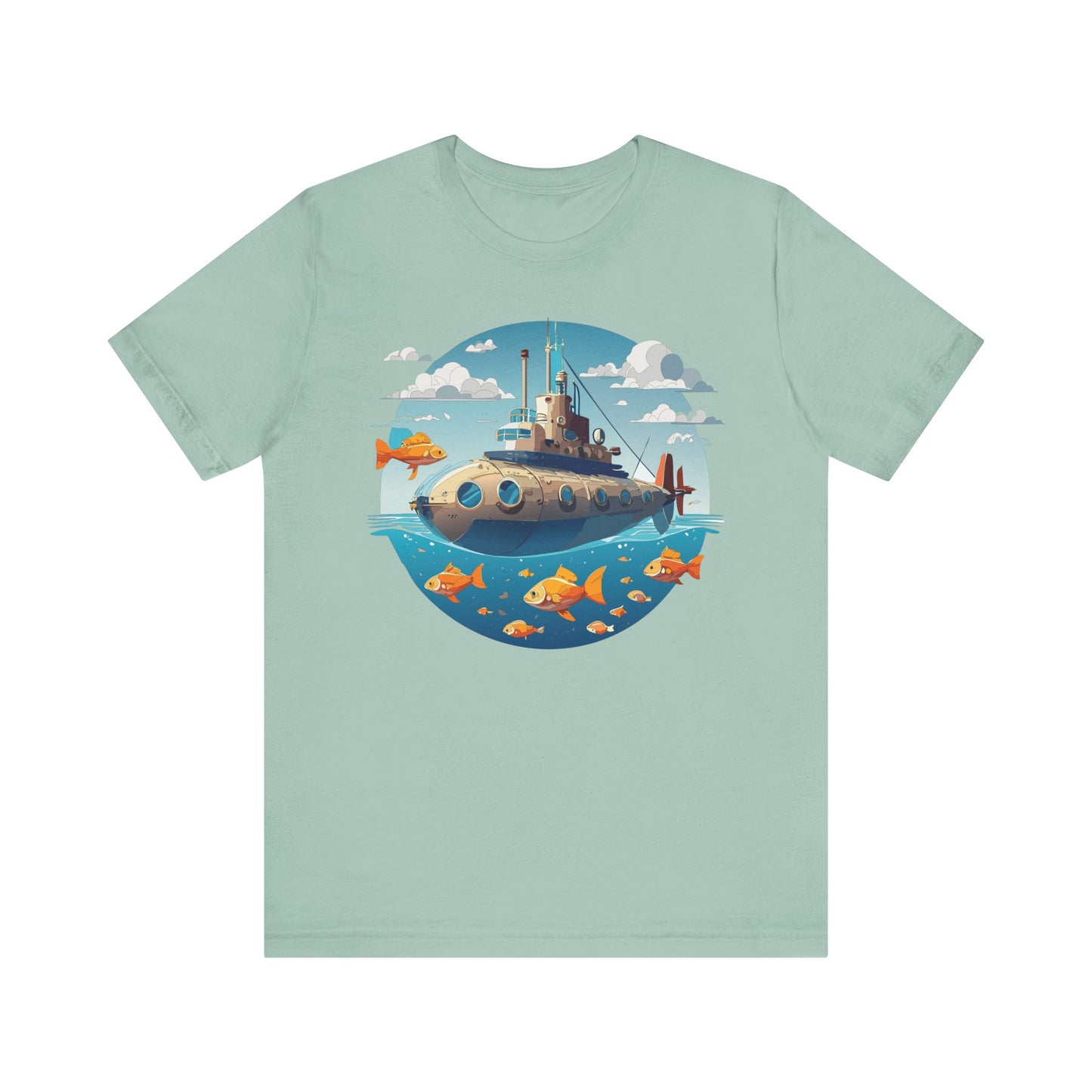 Ship Tee Shirt, Tee Shirt with Ship