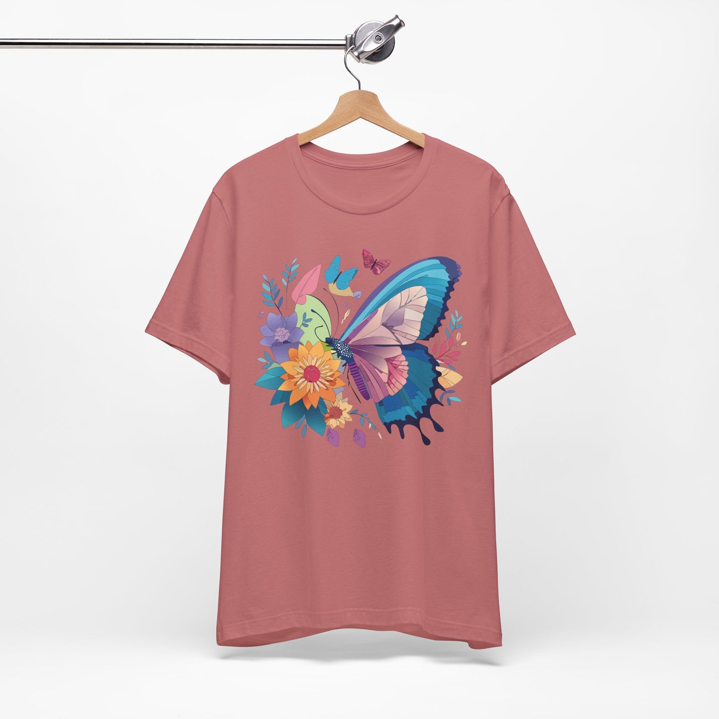 Butterfly Tee Shirt, Shirt with Butterfly