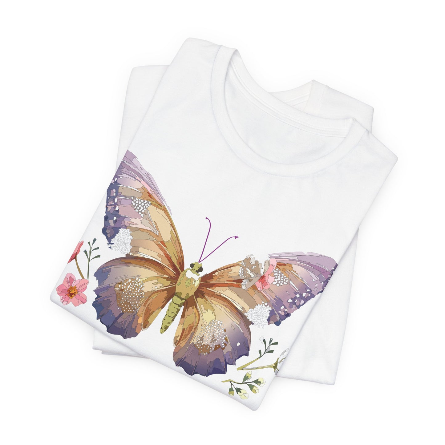Butterfly Tee Shirt, Shirt with Butterfly