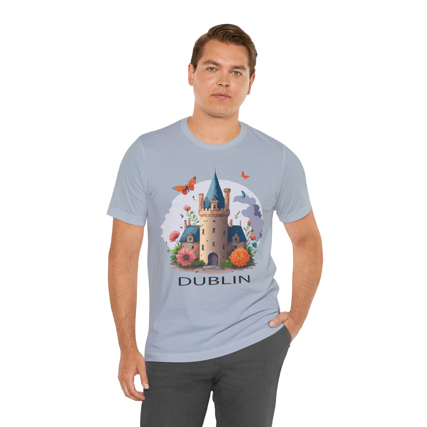 Dublin Shirt, Travel T-Shirt, Tourist Shirts, Tee Shirt with Travel Prints 5