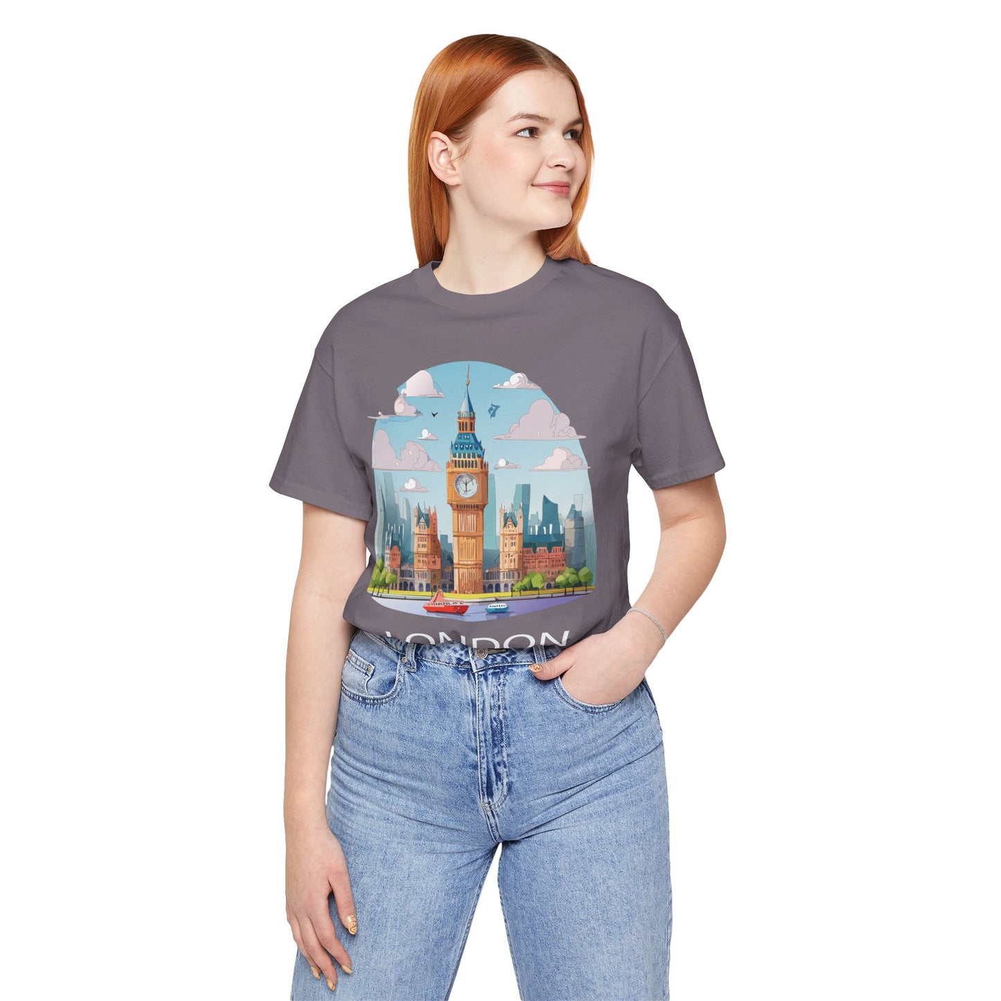 London Shirt, Travel T-Shirt, Tourist Shirts, Tee Shirt with Travel Prints 2