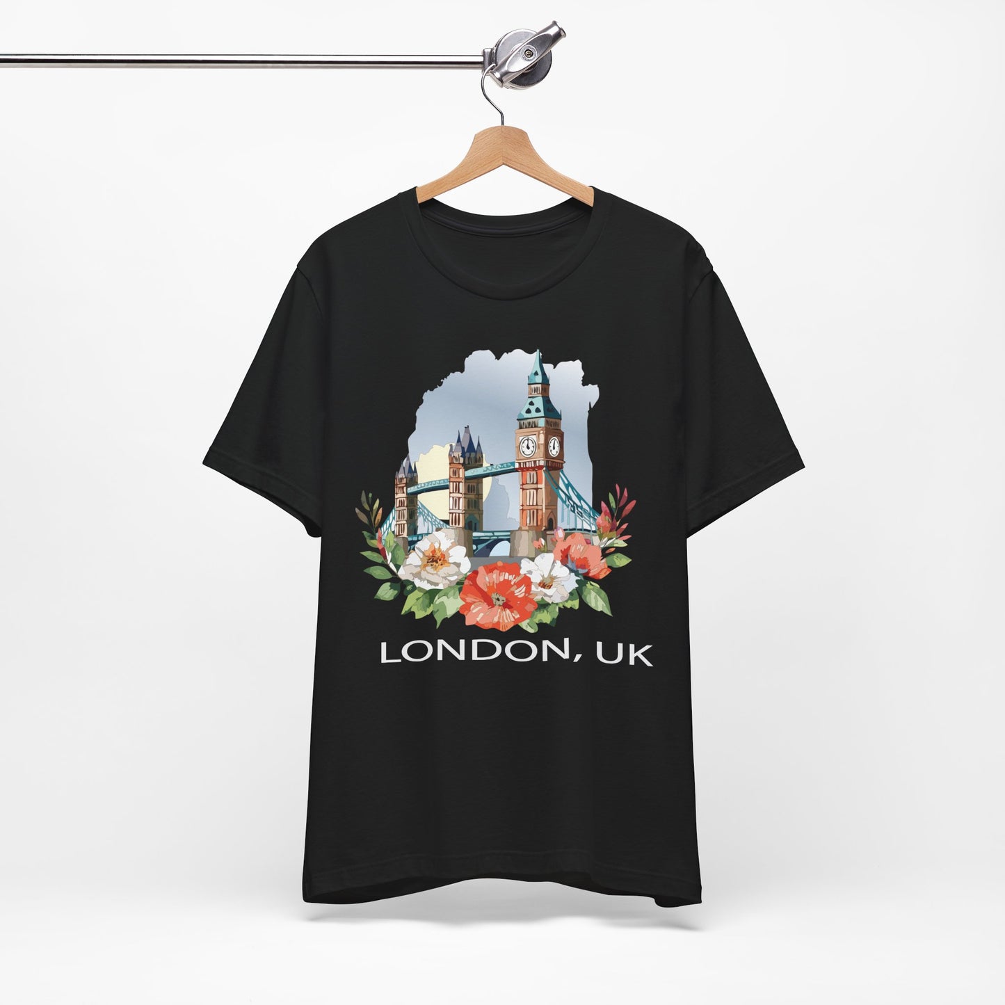 London Shirt, Travel T-Shirt, Tourist Shirts, Tee Shirt with Travel Prints 5