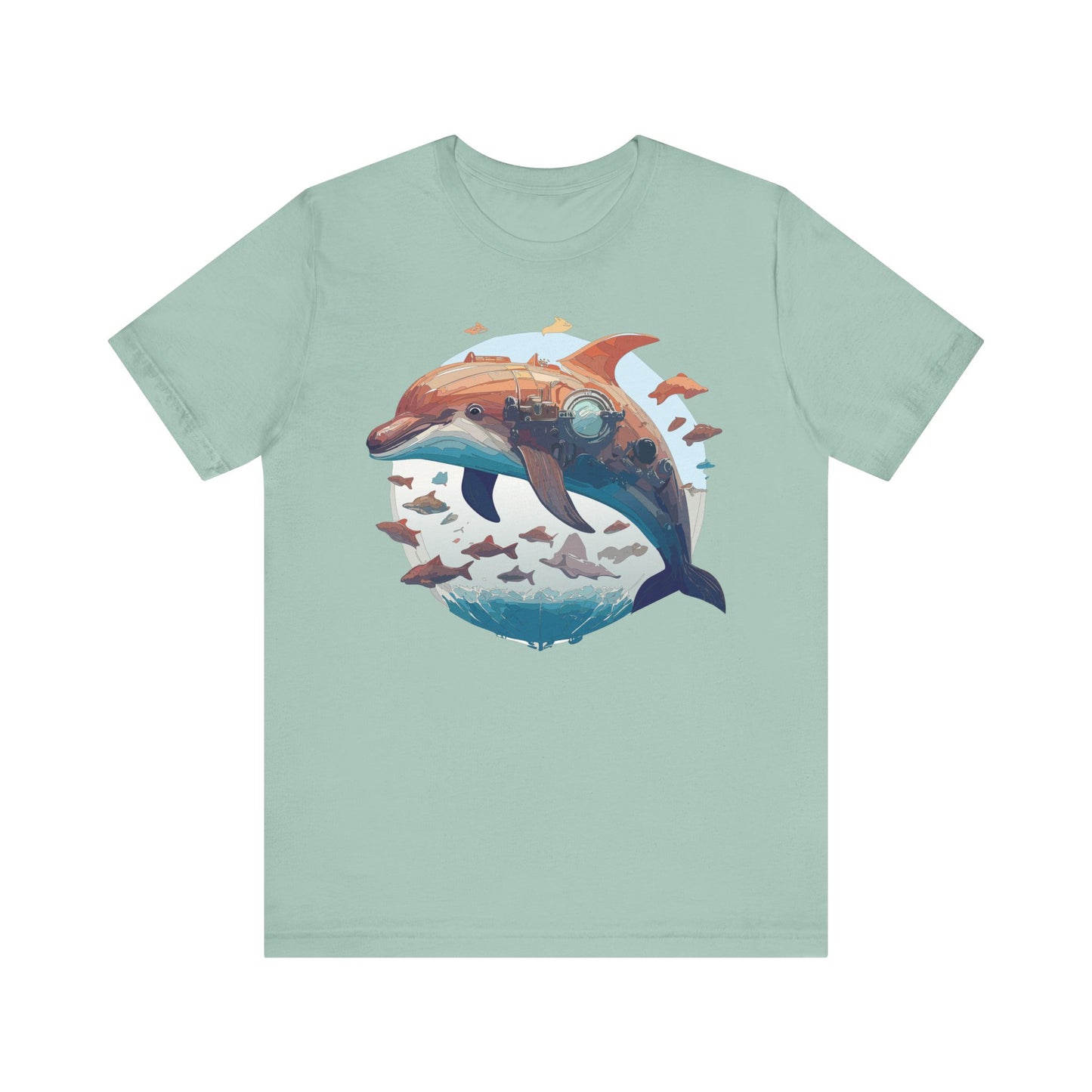 Animals Shirt, Shirt with Dolphin