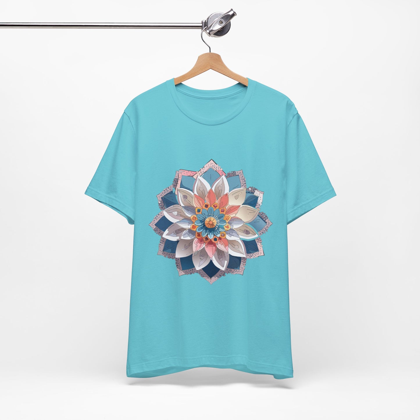 Floral Mandala Shirt, Flowers Mandala Shirt