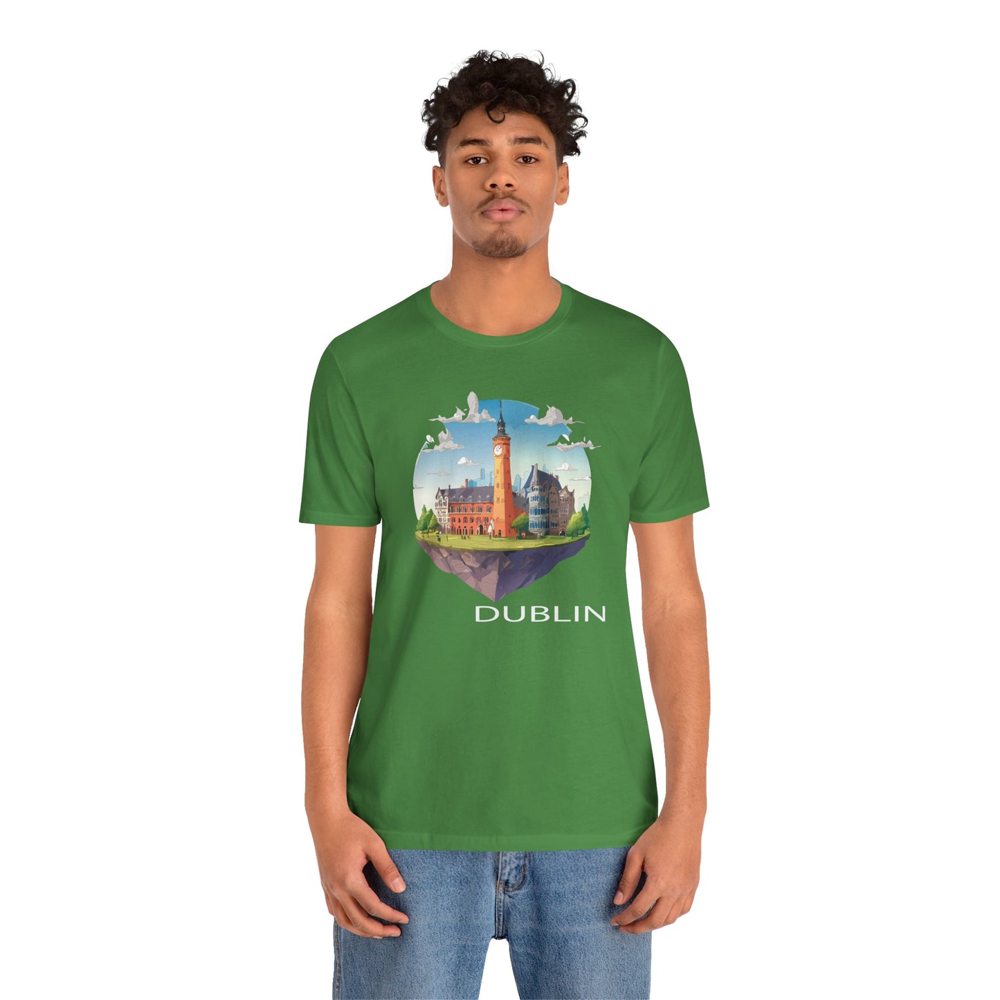 Dublin Shirt, Travel T-Shirt, Tourist Shirts, Tee Shirt with Travel Prints 2
