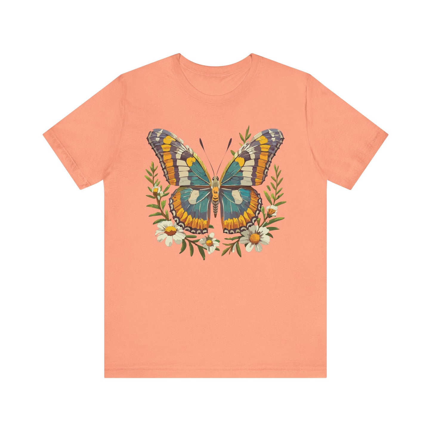 Butterfly Tee Shirt, Shirt with Butterfly