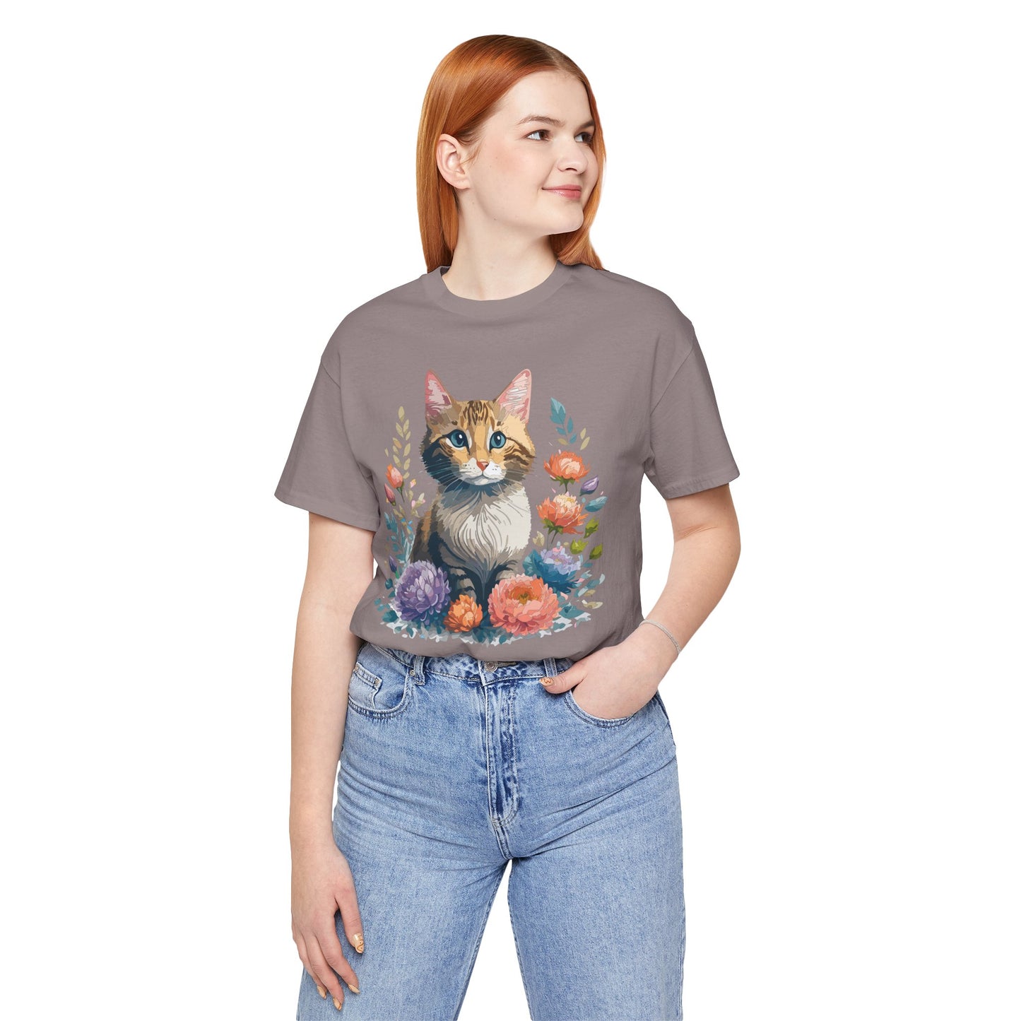 Animals Shirt, Shirt with Cat