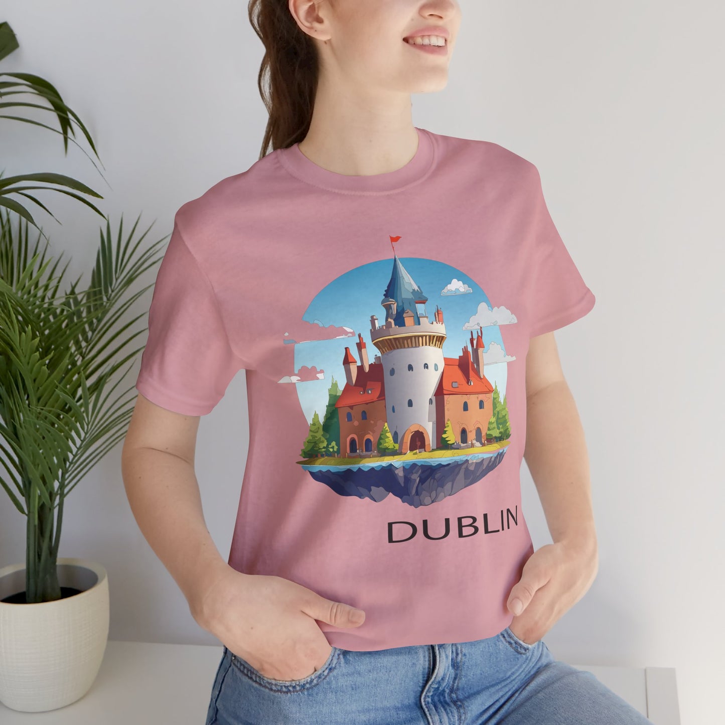 Dublin Shirt, Travel T-Shirt, Tourist Shirts, Tee Shirt with Travel Prints 3
