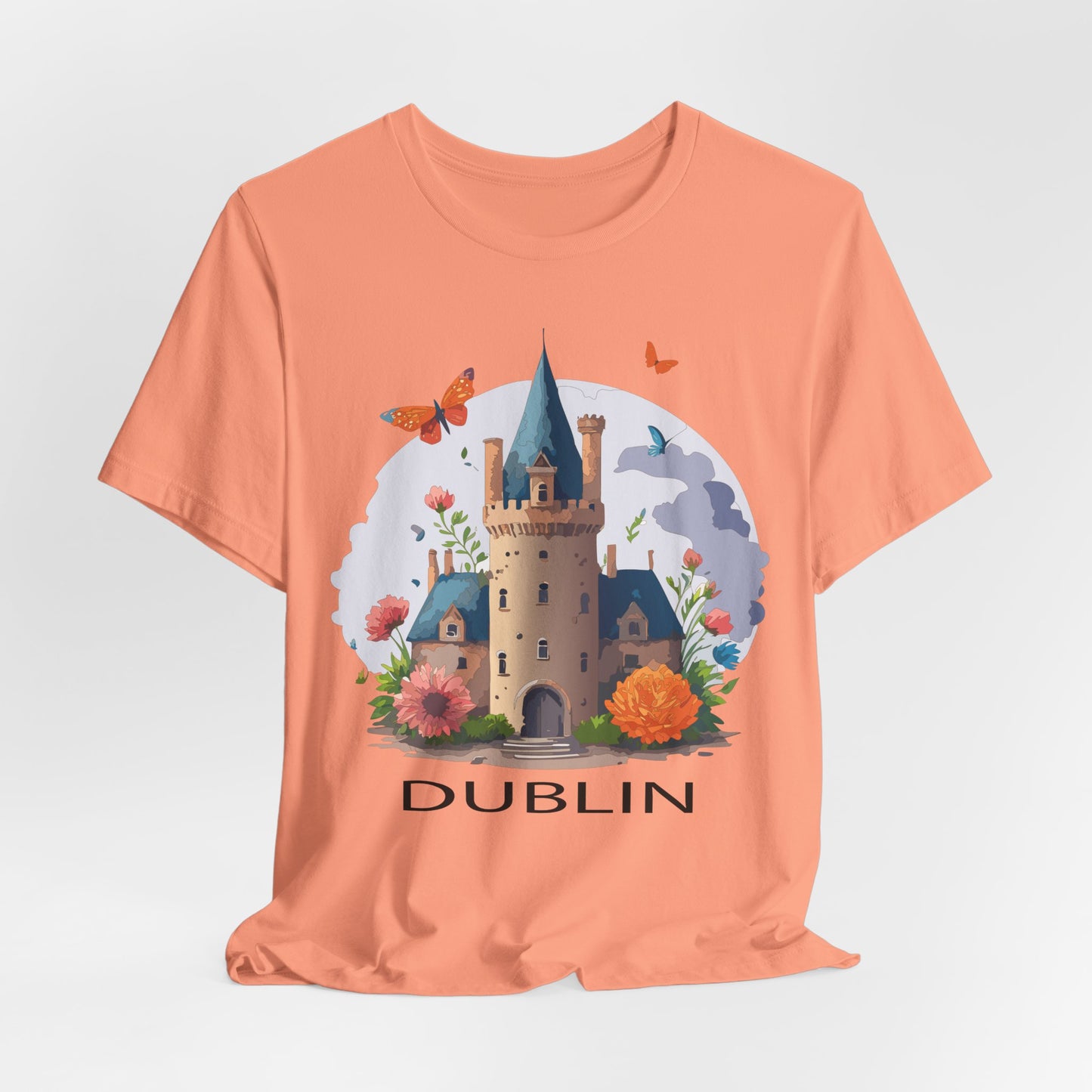 Dublin Shirt, Travel T-Shirt, Tourist Shirts, Tee Shirt with Travel Prints 5