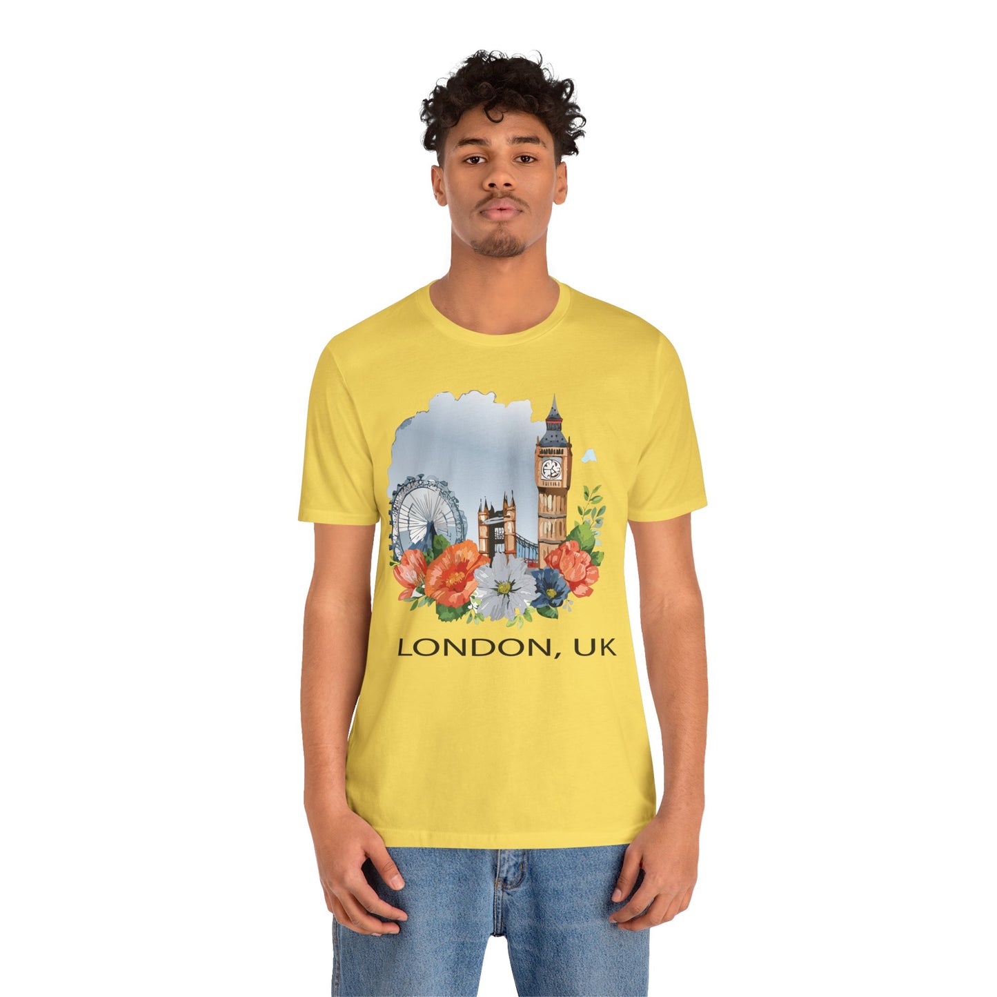 London Shirt, Travel T-Shirt, Tourist Shirts, Tee Shirt with Travel Prints 4