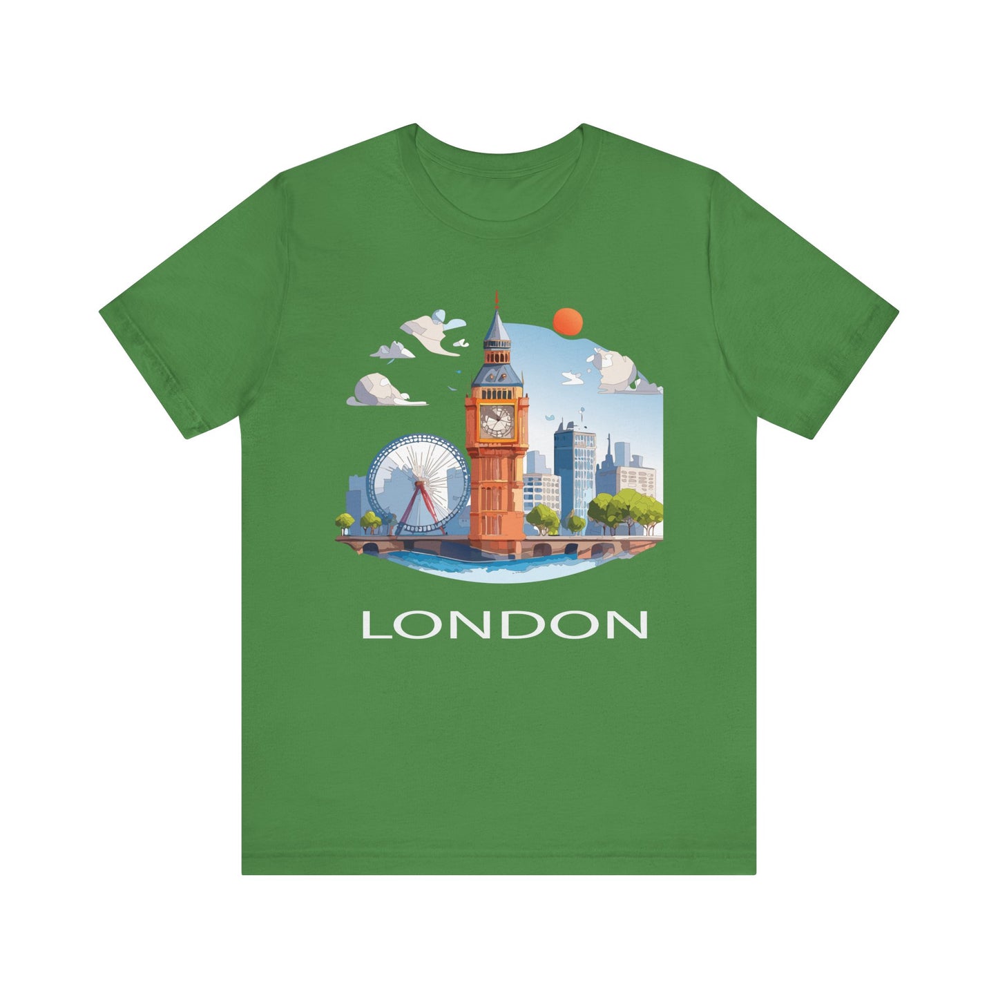 London Shirt, Travel T-Shirt, Tourist Shirts, Tee Shirt with Travel Prints 3