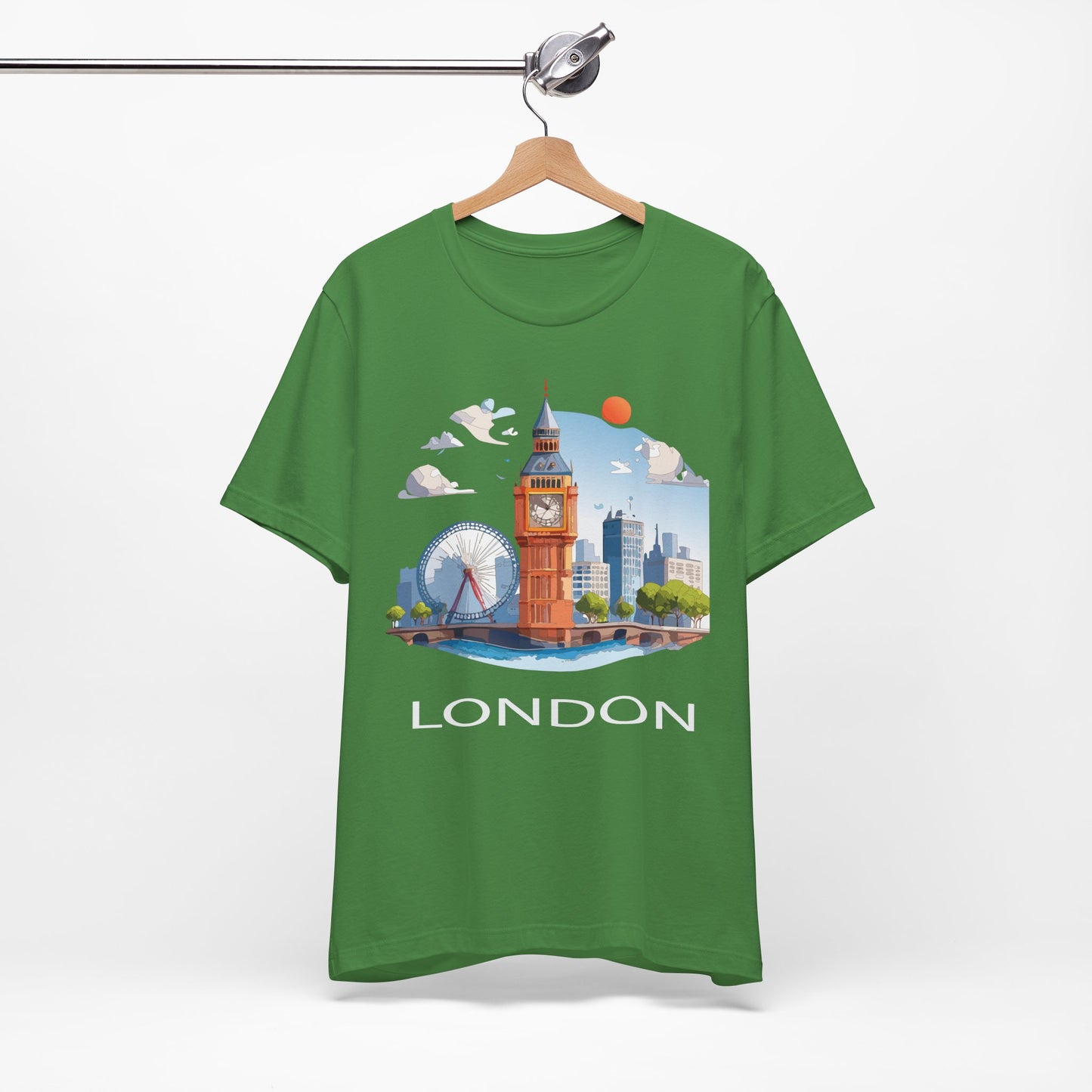 London Shirt, Travel T-Shirt, Tourist Shirts, Tee Shirt with Travel Prints 3