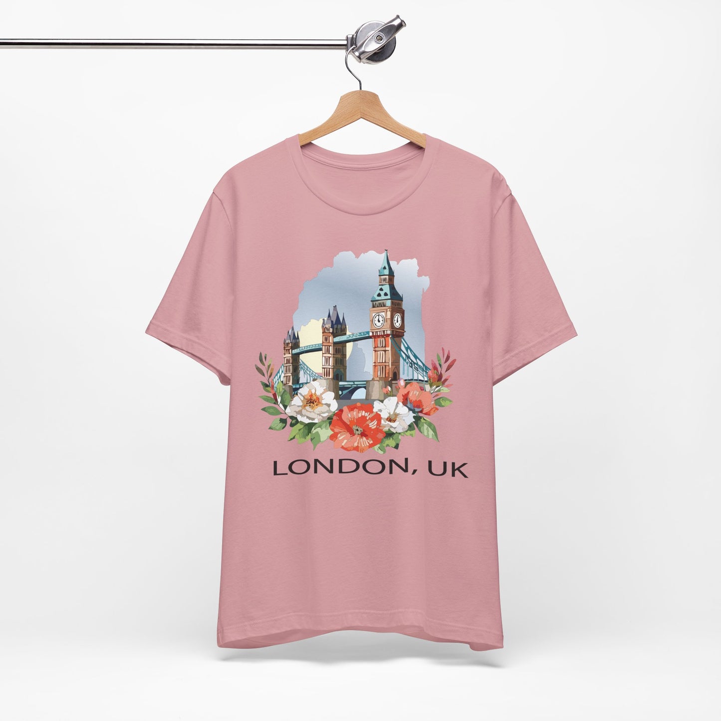 London Shirt, Travel T-Shirt, Tourist Shirts, Tee Shirt with Travel Prints 5