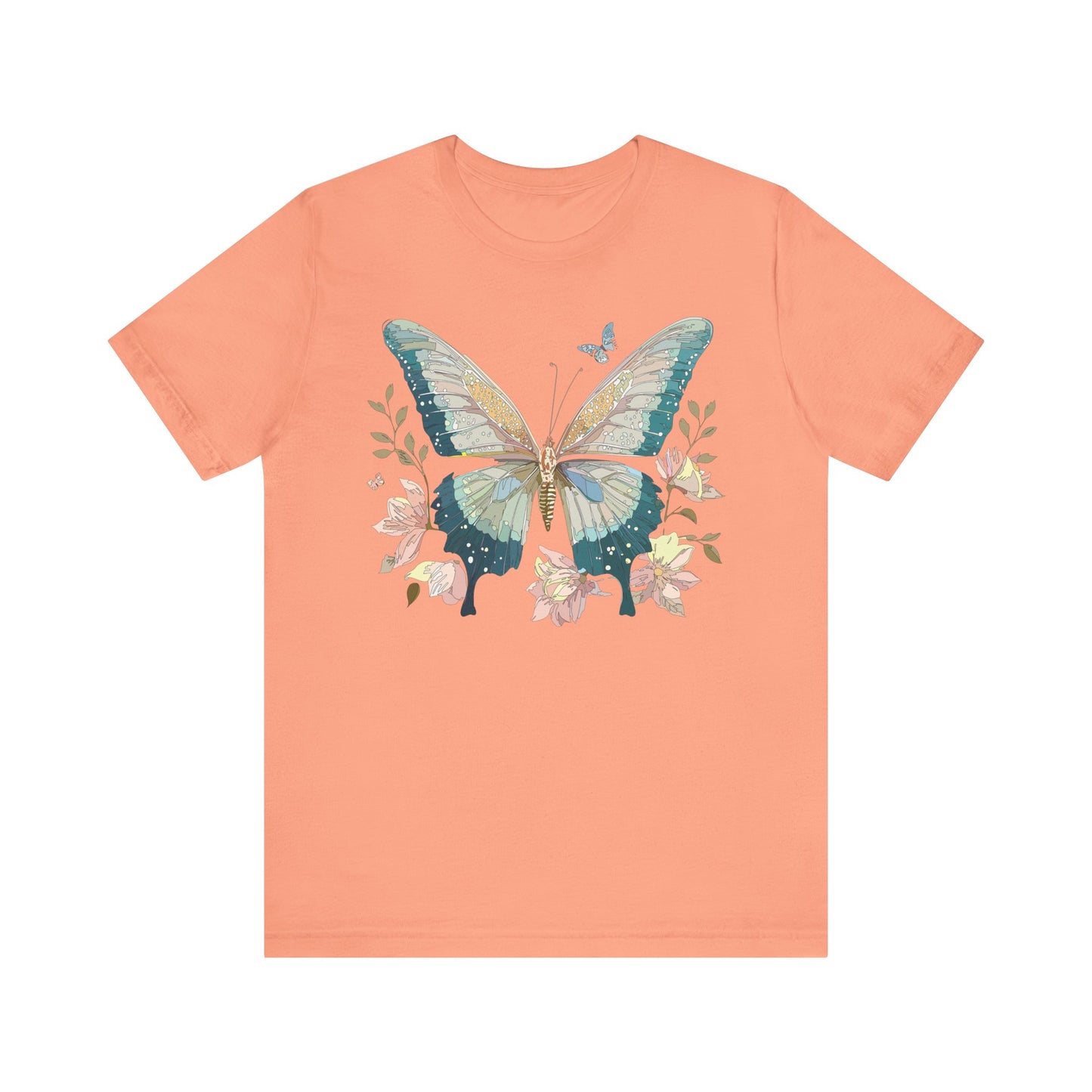 Butterfly Tee Shirt, Shirt with Butterfly