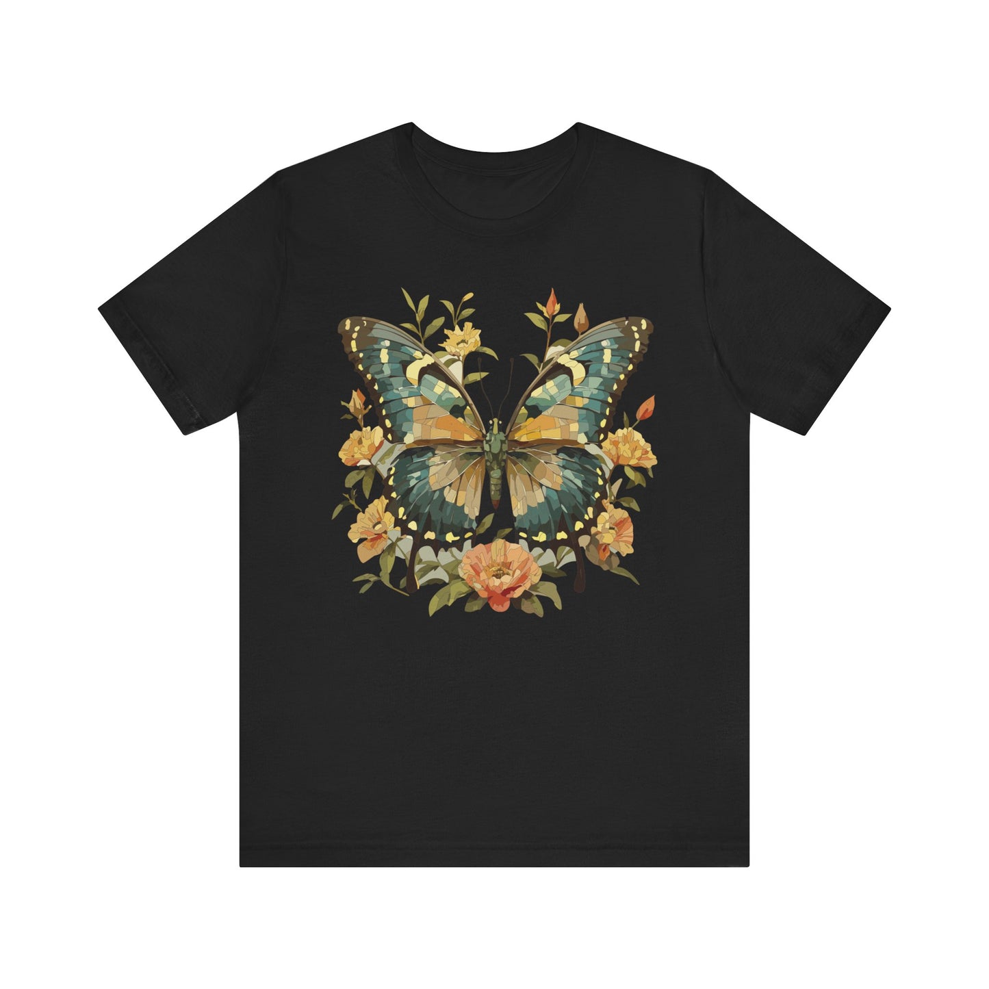 Butterfly Tee Shirt, Shirt with Butterfly