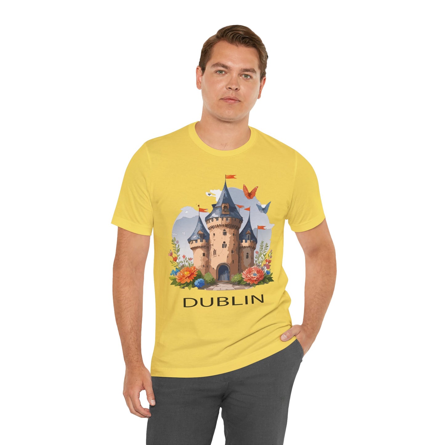 Dublin Shirt, Travel T-Shirt, Tourist Shirts, Tee Shirt with Travel Prints 4