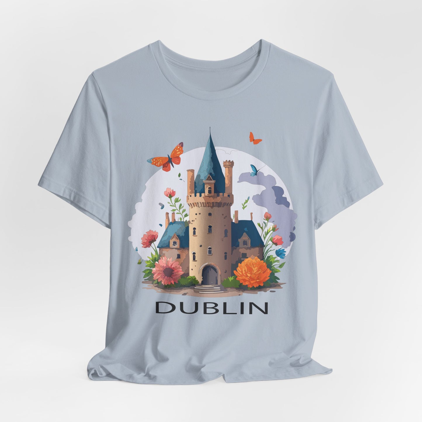Dublin Shirt, Travel T-Shirt, Tourist Shirts, Tee Shirt with Travel Prints 5