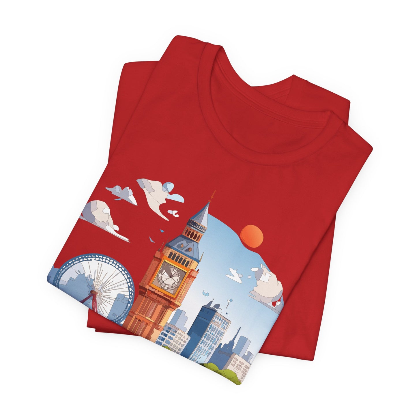 London Shirt, Travel T-Shirt, Tourist Shirts, Tee Shirt with Travel Prints 3