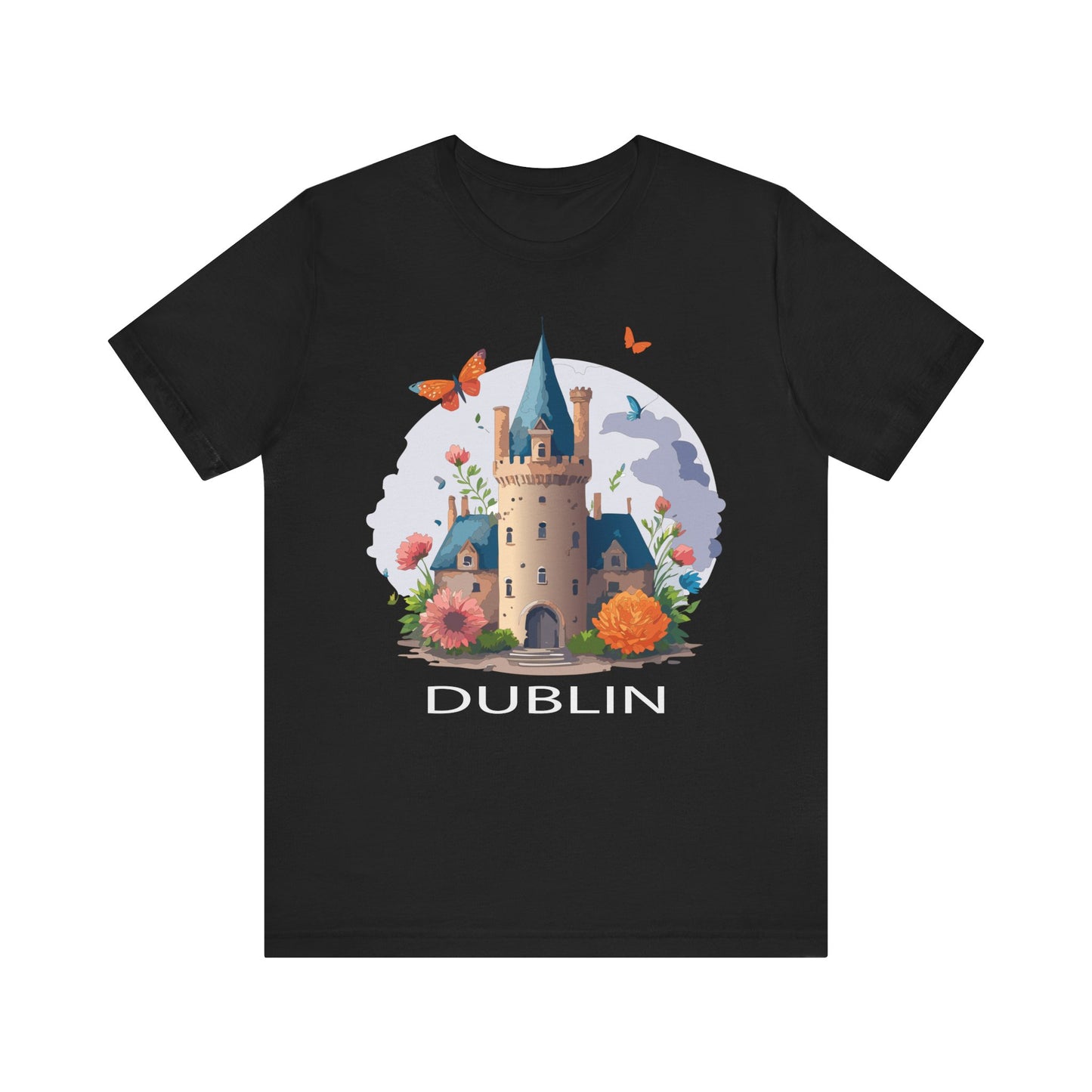 Dublin Shirt, Travel T-Shirt, Tourist Shirts, Tee Shirt with Travel Prints 5