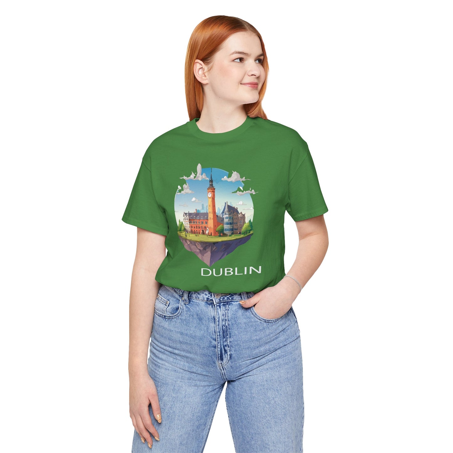 Dublin Shirt, Travel T-Shirt, Tourist Shirts, Tee Shirt with Travel Prints 2