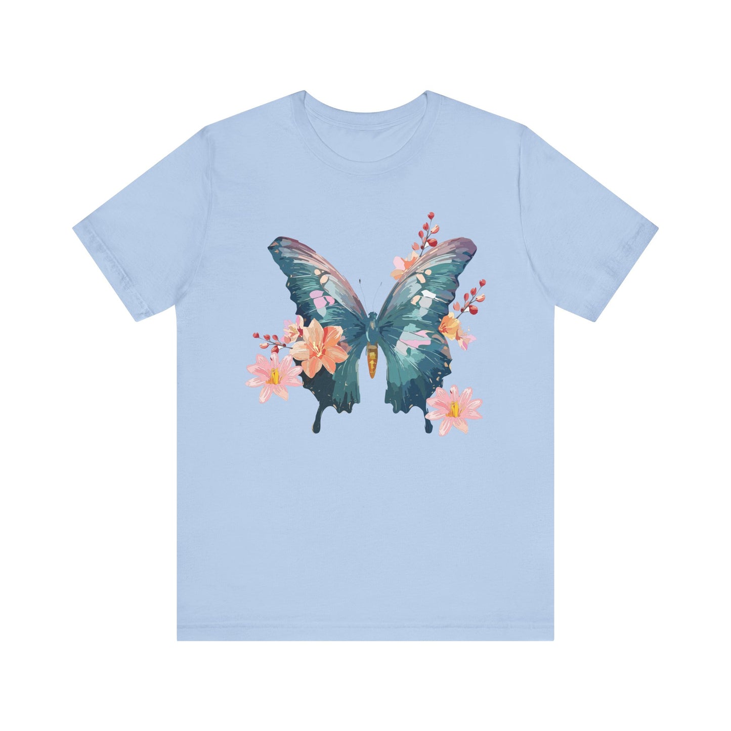 Butterfly Tee Shirt, Shirt with Butterfly