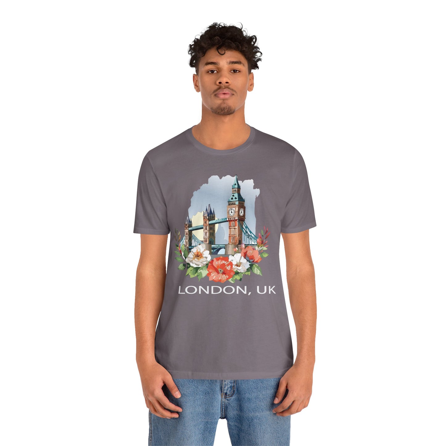 London Shirt, Travel T-Shirt, Tourist Shirts, Tee Shirt with Travel Prints 5