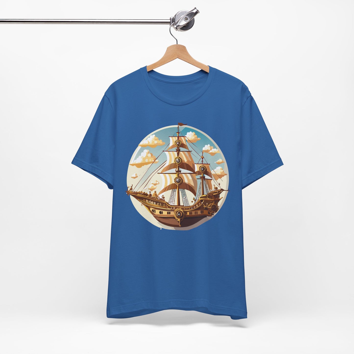 Ship Tee Shirt, Tee Shirt with Ship