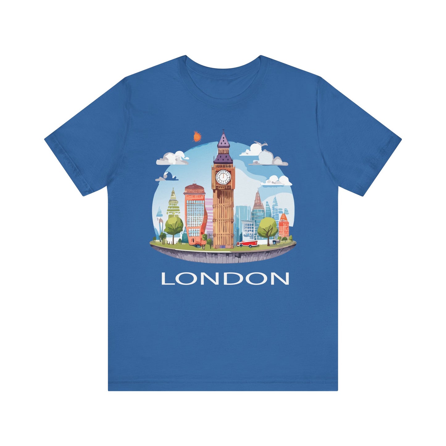 London Shirt, Travel T-Shirt, Tourist Shirts, Tee Shirt with Travel Prints 1