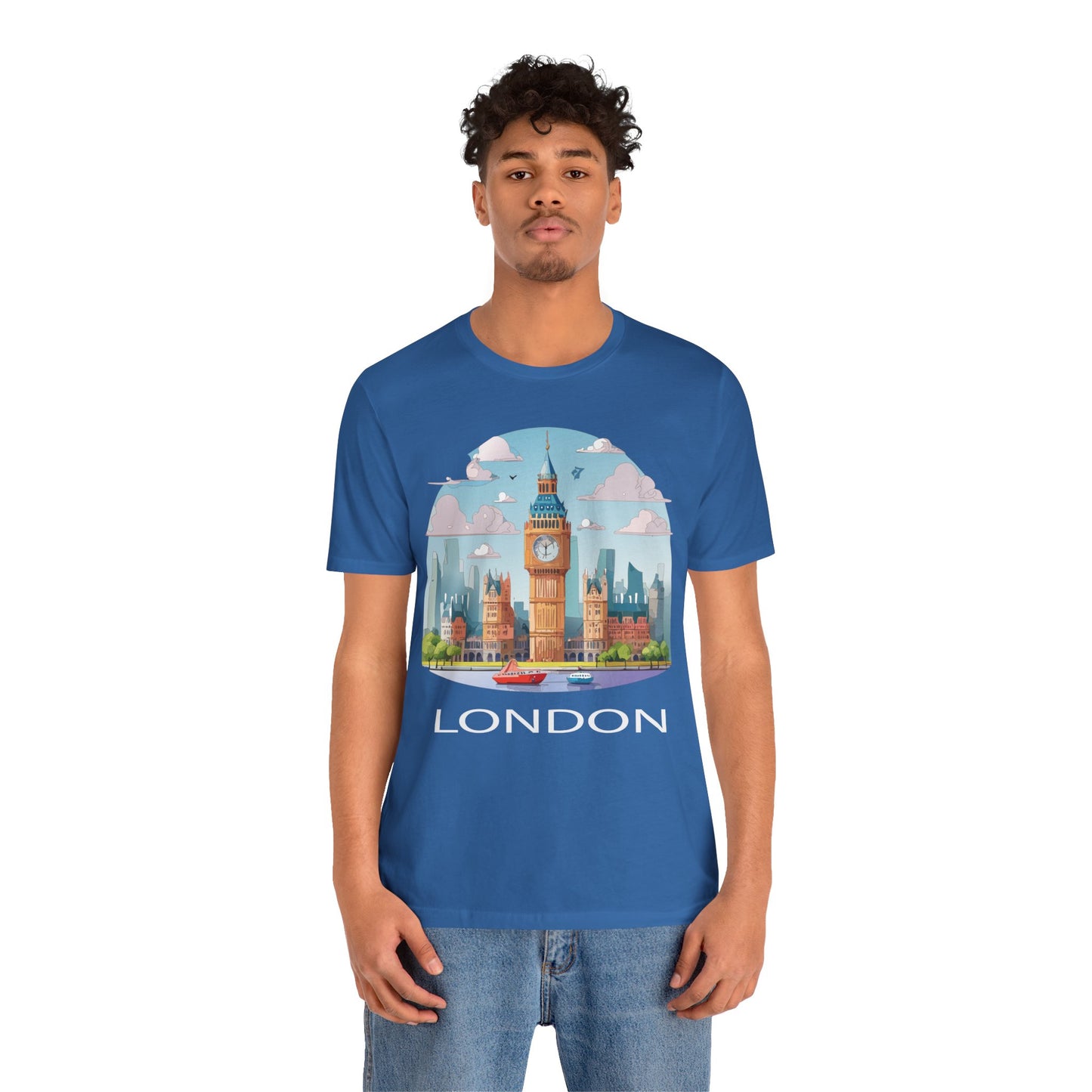 London Shirt, Travel T-Shirt, Tourist Shirts, Tee Shirt with Travel Prints 2