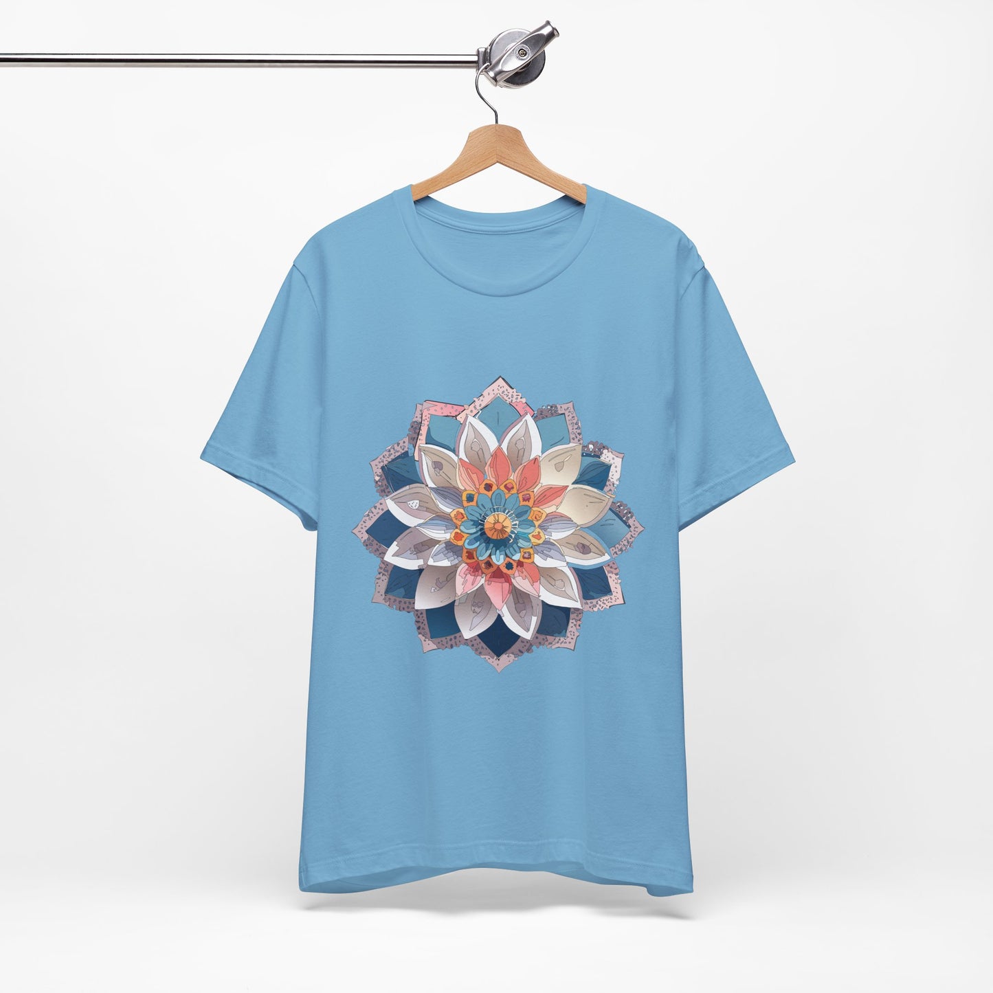 Floral Mandala Shirt, Flowers Mandala Shirt