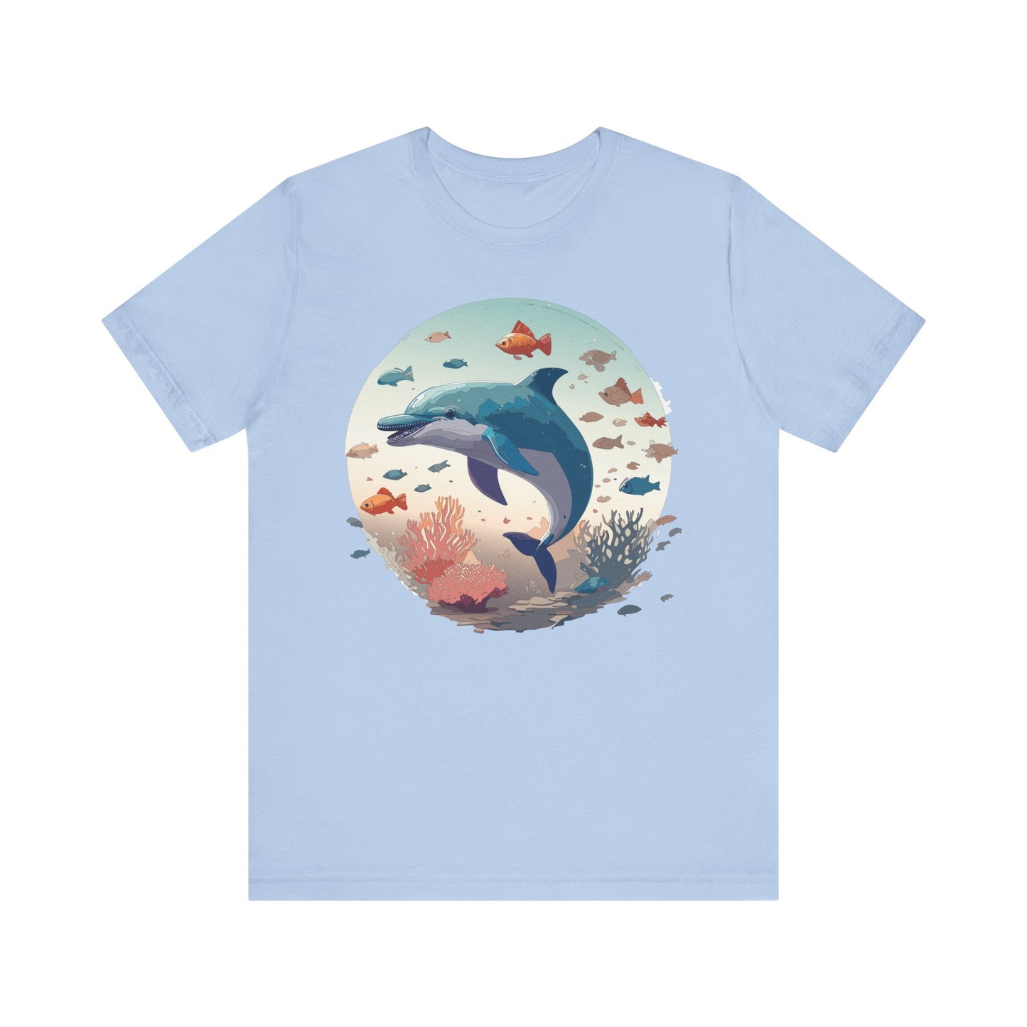 Animals Shirt, Shirt with Dolphin