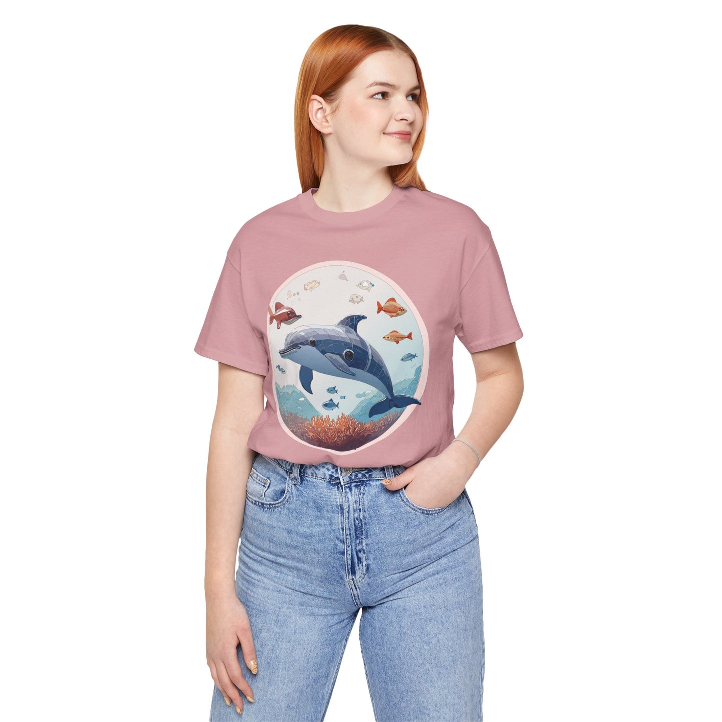 Animals Shirt, Shirt with Dolphin