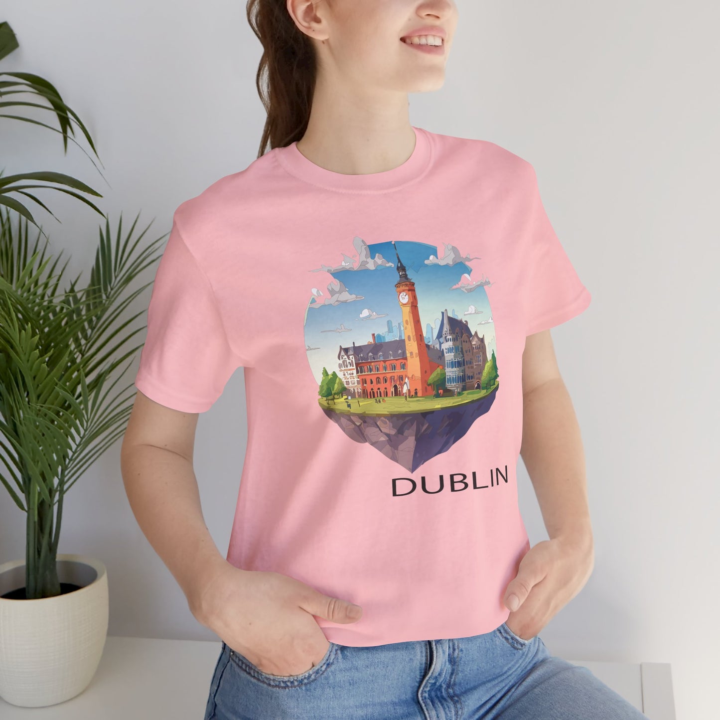 Dublin Shirt, Travel T-Shirt, Tourist Shirts, Tee Shirt with Travel Prints 2