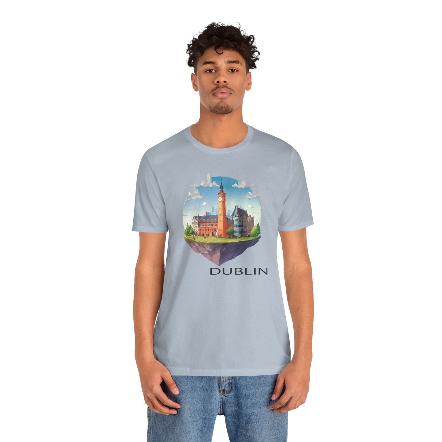 Dublin Shirt, Travel T-Shirt, Tourist Shirts, Tee Shirt with Travel Prints 2