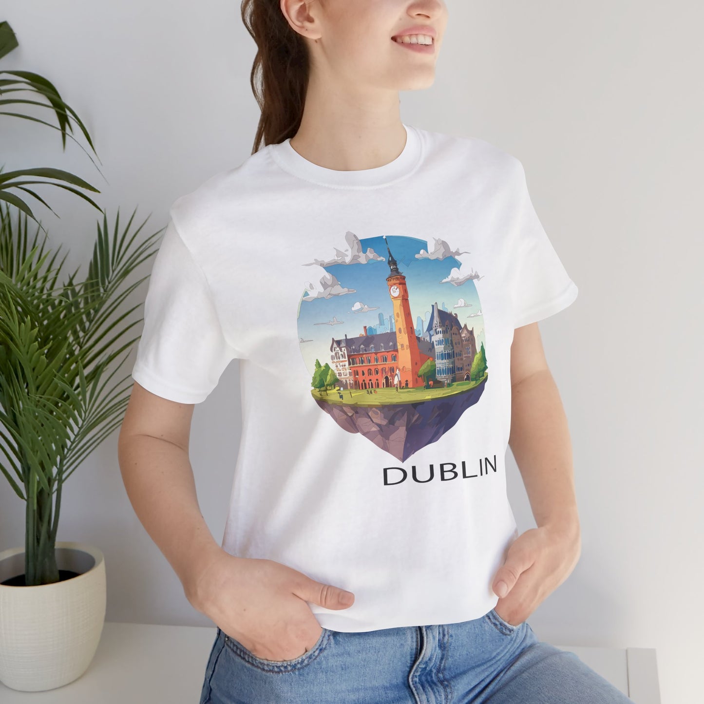 Dublin Shirt, Travel T-Shirt, Tourist Shirts, Tee Shirt with Travel Prints 2