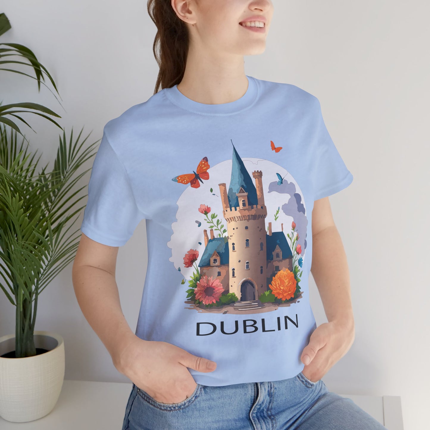 Dublin Shirt, Travel T-Shirt, Tourist Shirts, Tee Shirt with Travel Prints 5