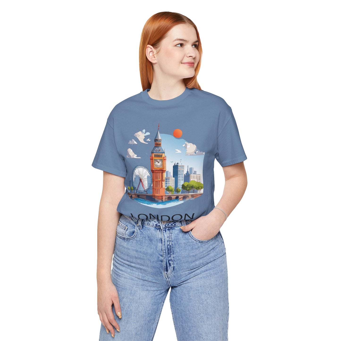 London Shirt, Travel T-Shirt, Tourist Shirts, Tee Shirt with Travel Prints 3